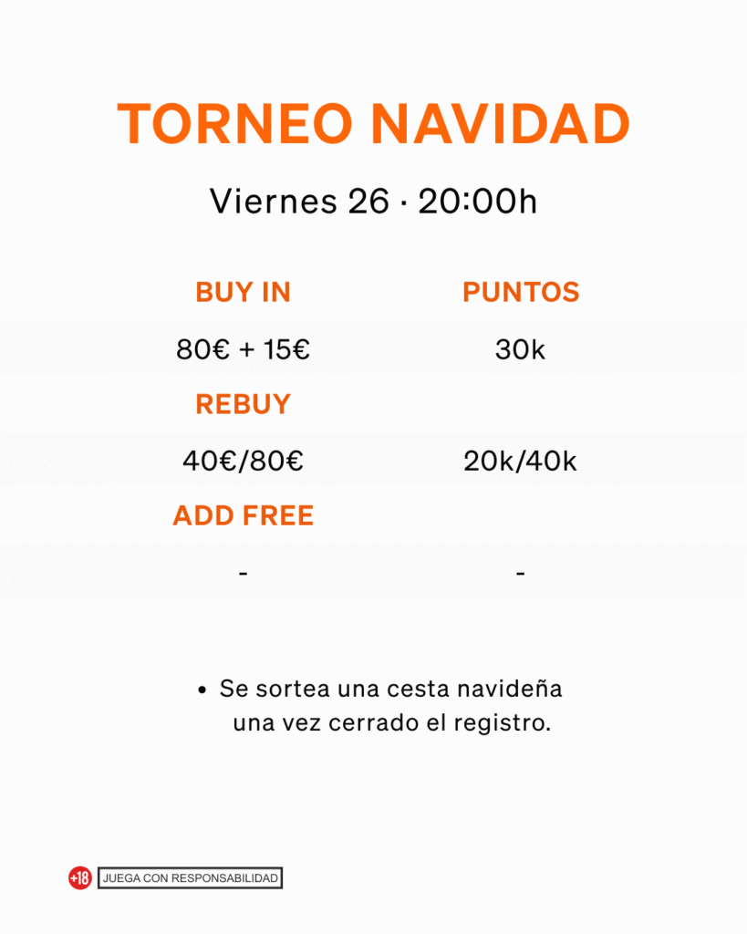 póker diciembre ceuta