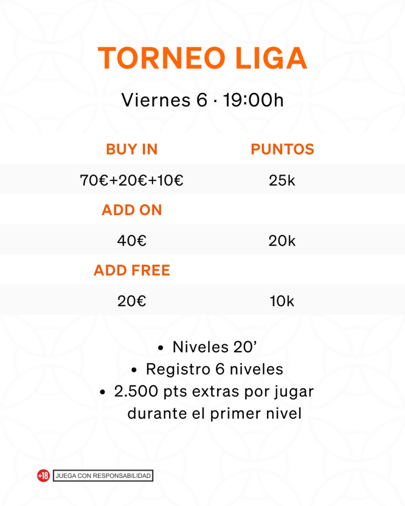 torneo poker febrero