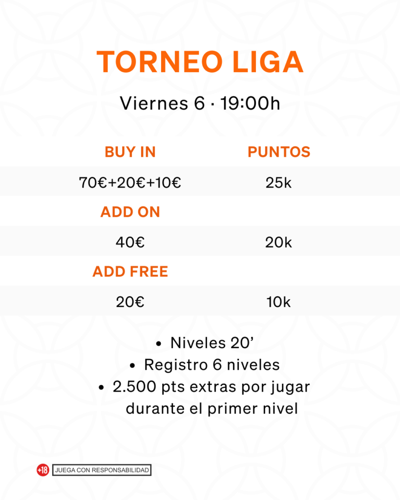 Torneo poker marzo ceuta