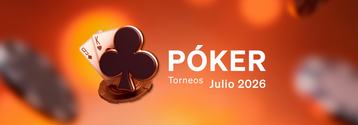 Torneos de poker en julio