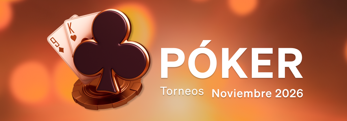 Torneos de póker en noviembre